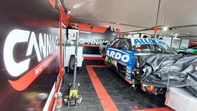 El box del Canning Motorsport de TC.