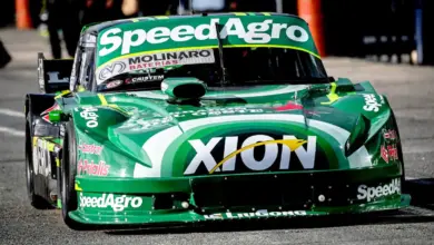 Ford de Alan Denis Cifre en la clasificación del TC Pista Mouras en La Plata.