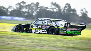 Alan Denis Cifre corriendo la Final del TC Pista Mouras con el Ford.