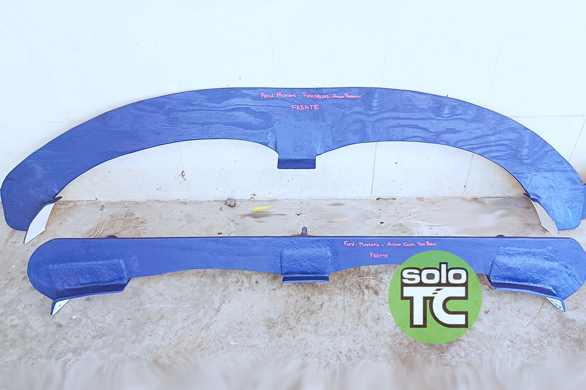 Plantillas de control para el Ford Mustang de TC.