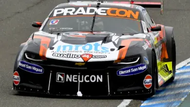 Camaro en la pista