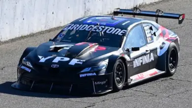 Camry en la pista