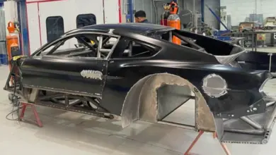 Mustang de TC enchapado