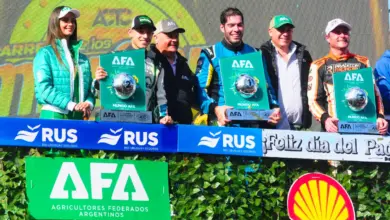Podio de la 7ª fecha del TC 2024 en Rafaela.