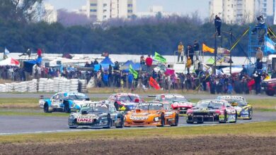 Pelotón de TC en Rafaela.
