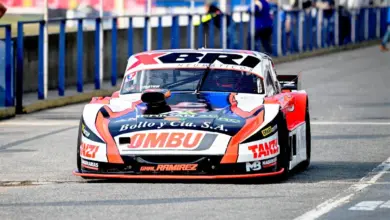 Borgert después de ganar la 1ª final del TC Pista Mouras.