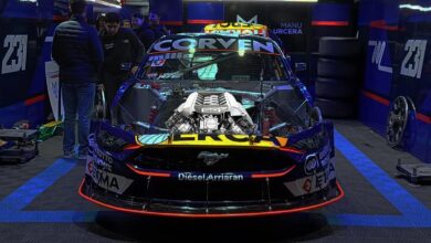 Ford Mustang de TC con motor V8.