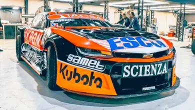 Chevrolet Camaro de Valentín Aguirre.