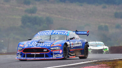 Trosset con el Ford Mustang.