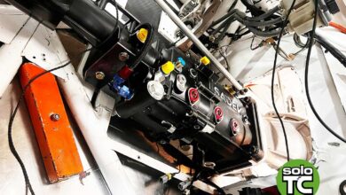 Caja de velocidades Sadev en auto de TC Pista.