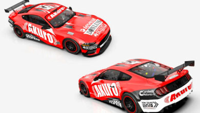 Render del Mustang de TC de Catalan Magni.