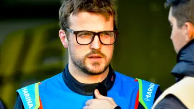 Sebastián Salse antes de disputar la Final de TC Pista Pick Up.