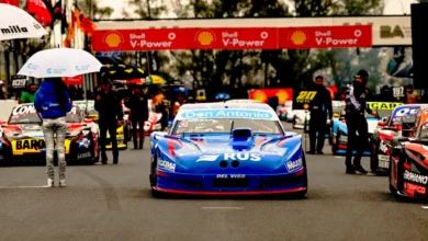 Toyota de Diego Azar engrillando en Buenos Aires.