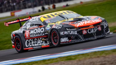 Camaro en la pista