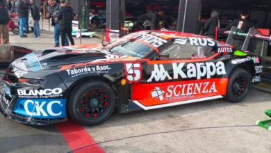 Camaro en boxes