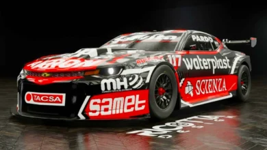 Render del Camaro de Ortelli