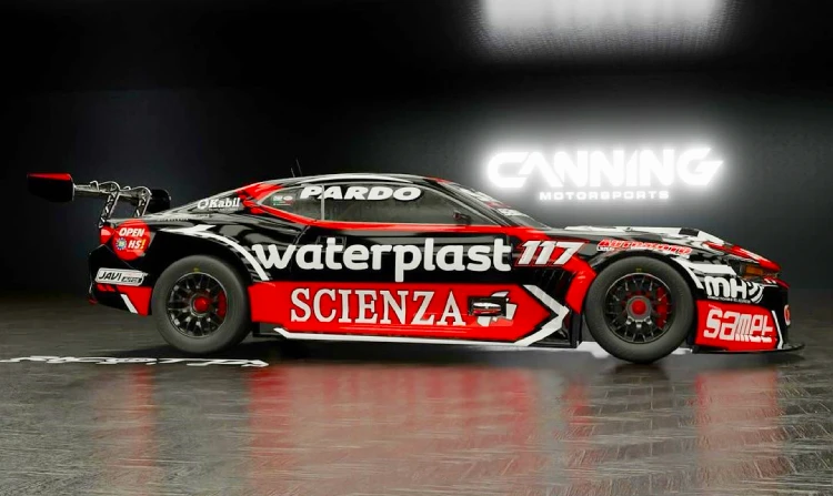 Render del Camaro de Ortelli