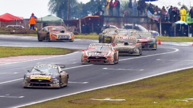 Urcera al frente del pelotón de TC.