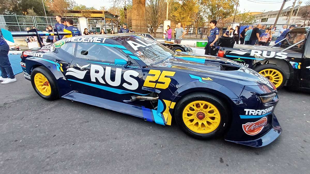 El RUS Med Team presentó el Chevrolet Camaro de TC | SoloTC