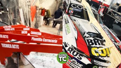 Plantillas del Chavrolet Camaro de TC.