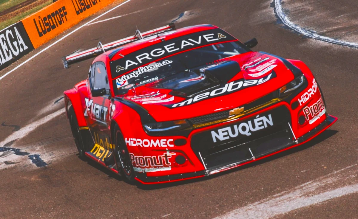 Camaro en la pista