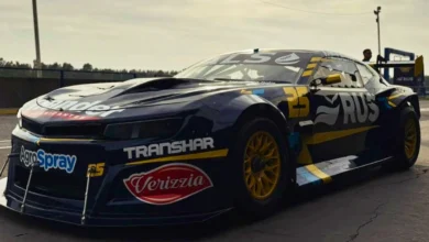 Camaro en boxes