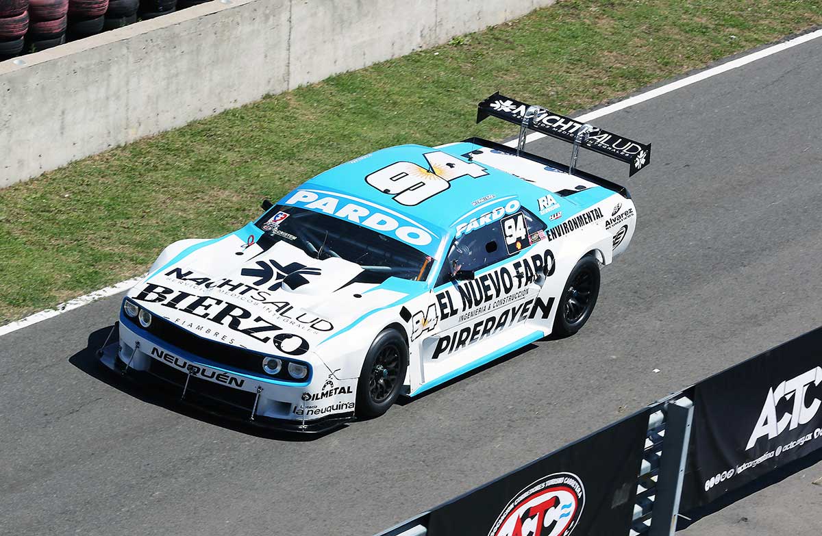 Challenger de Lautaro de la Iglesia desde arriba.