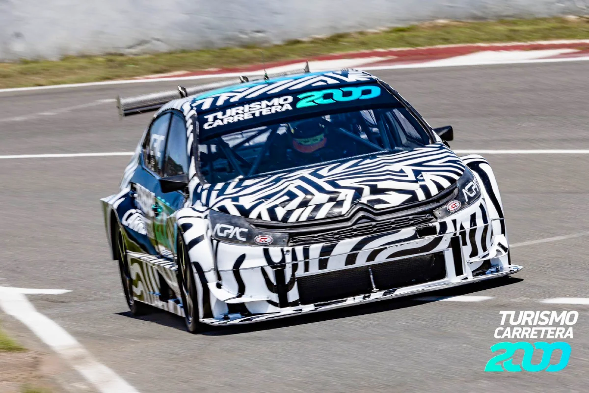 Citroën en la pista