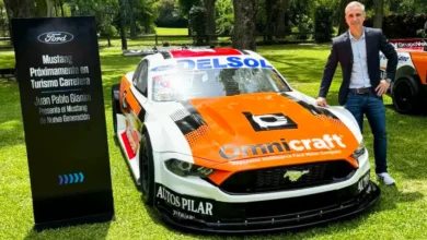 Gianini con el Mustang