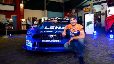 Spataro con el Mustang