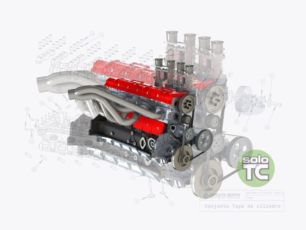 Motor multivávulas de TC.
