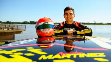 Agustín Martínez sobre el auto