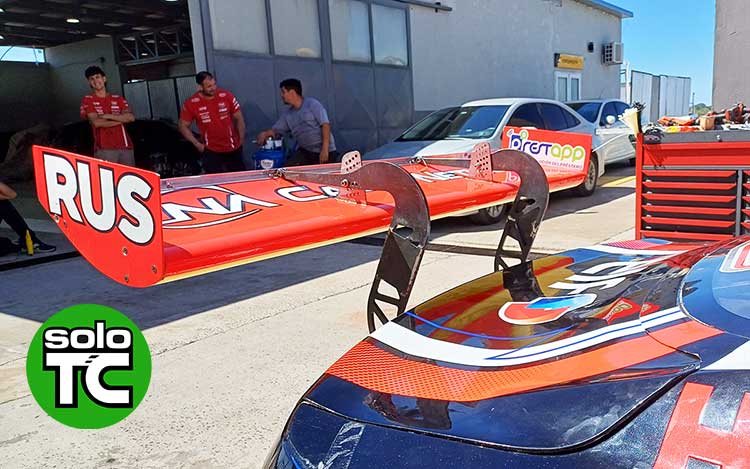 Perfil alar del TC en posición baja.