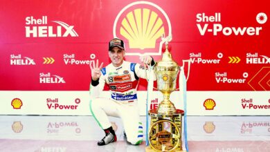 Gianini con la Copa Shell de TC Pick Up 2024.