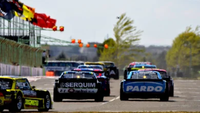 Pelotón de autos