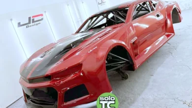 Camaro en el taller