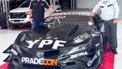 El flamante Camry. (PR Rossi)