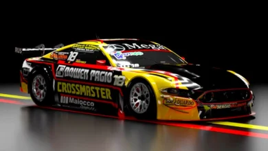 Render del Mustang