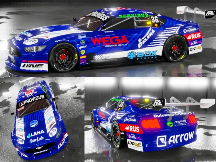 Collage de Mustang