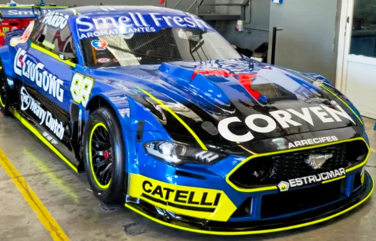Mustang en el taller