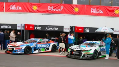 Los Camaro en boxes