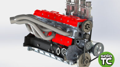 Motor multivalvulas Chevrolet de TC.