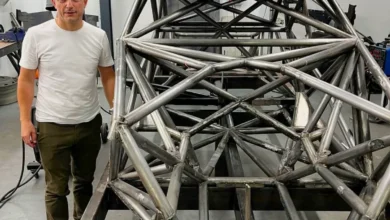 Abella con la estructura del Camry