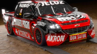 Render de la Chevrolet S10