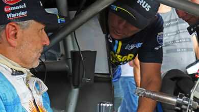 Marcos Di Palma probó un Camaro de TC.