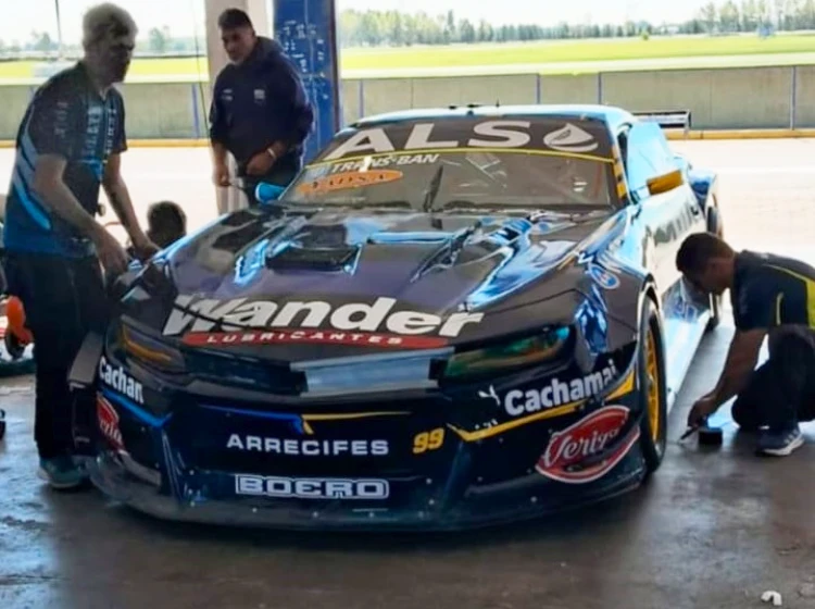 Camaro en el box