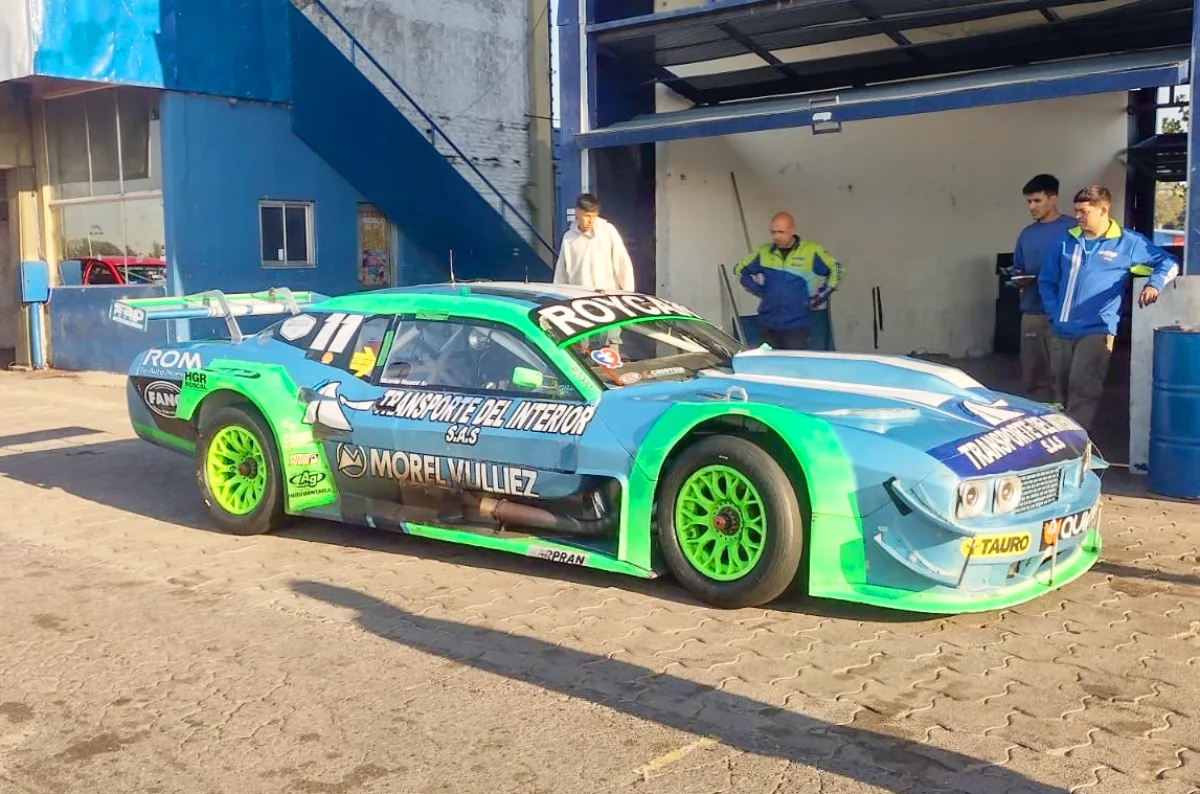 Challenger en boxes
