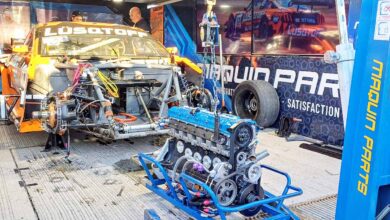 Motor del Mustang de Lambiris.