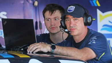 Carlos Serpero junto a Canapino.