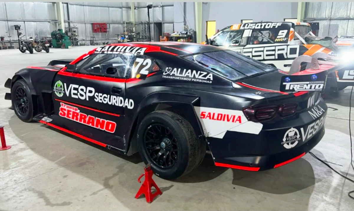 Camaro en el box